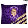 Orlando City SC Wall Tapestry Aesthetic Wall Hanging Printed Fabric Blanket Decorative Tapestries for Bedroom Living Room Home Decor