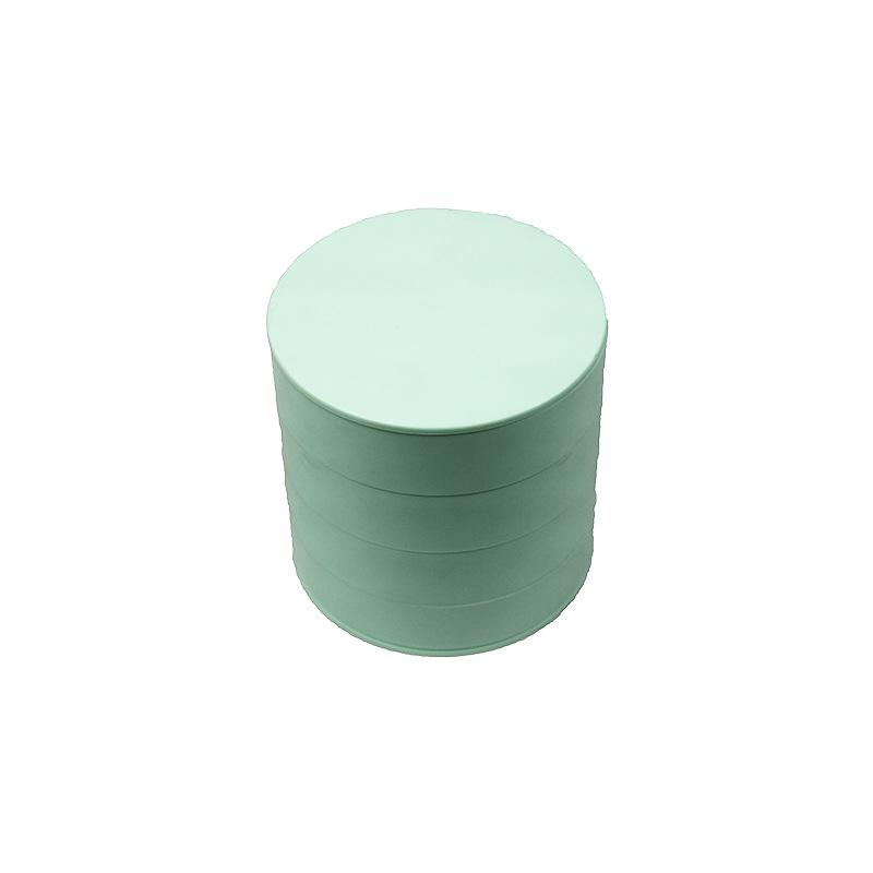 Rotating Jewelry Box 4 Tier Storage Case Earring Bracelet Rings Girl Gifts Necklace Organizer