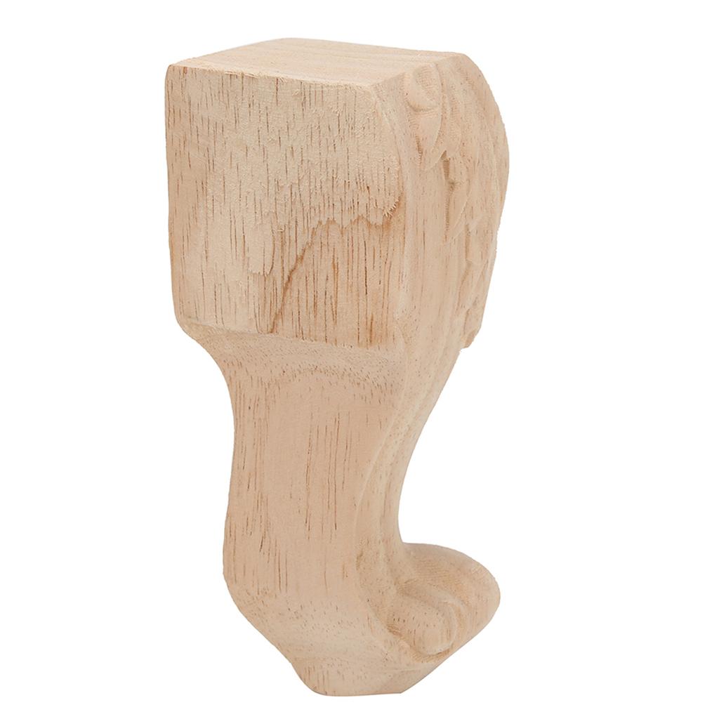 4PCS Carved Cabinet Feet Sofa Closet Coffee Table Foot Guesthouse Accessories for Hotel