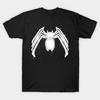 Men Black Print T-shirt We Are Symbiote No-Cut Transfer Paper Print Cotton Tshirt