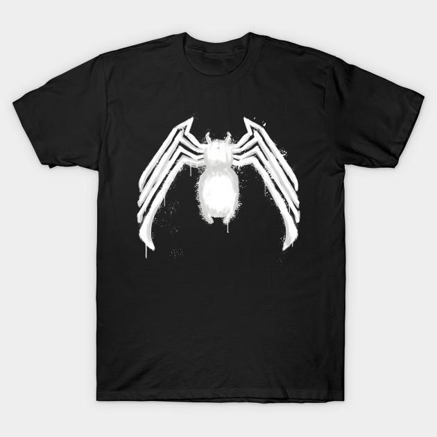 

Men Black Print T-shirt We Are Symbiote No-Cut Transfer Paper Print Cotton Tshirt 4XL чорний