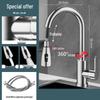 Universal Wall-Mounted Pull-Out Hot & Cold Mixer Faucet