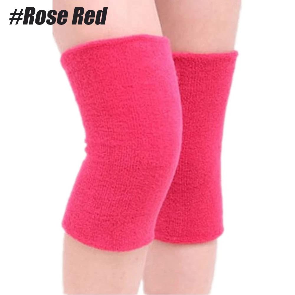 Elastic Towel Knee Pads Dance Protection Sports Fitness Unisex Winter Warm Thermal Knee Sleeves for Joint Pain Arthritis Relief