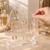 High-End Stud Jewelry Storage Organizer Clear Earring Holder  Retail Market