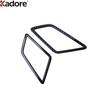 For Mitsubishi Outlander -2024 2025 Carbon Fiber Car Front Upper Air Condition Vent Outlet Cover Trim Interior Accessories