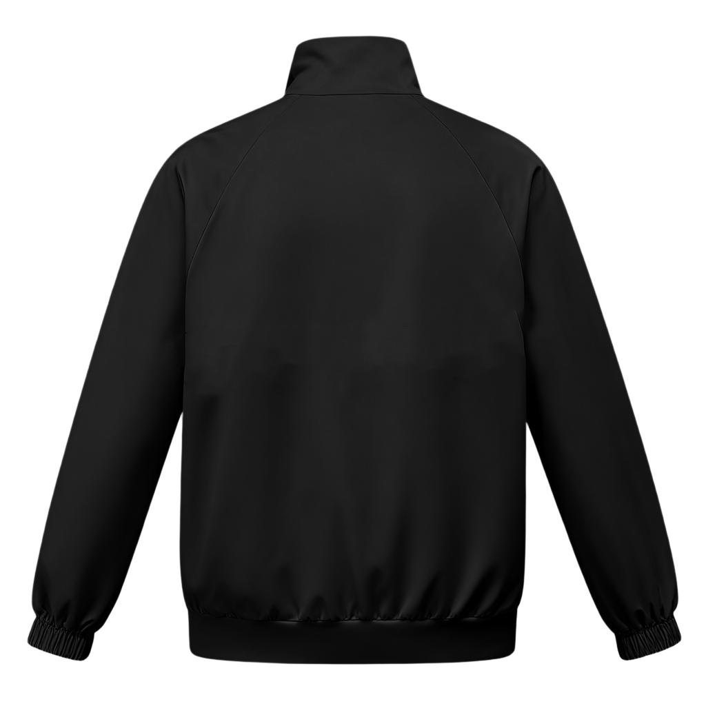 Men's And Women's Solid Color Thick Long Sleeved Jacket With Stand Up Collar Pocket Nurse's Clothing Protective Worker's Clothing Jacket