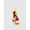 LALA Handgemachtes Pompon Rattan Charm Ornament - Orange
