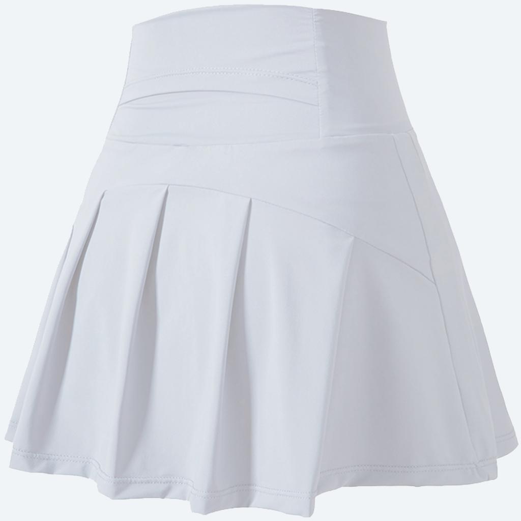 Lulu Same Tennis Skirt Yoga Sports Skirt Quick-Drying Breathable Casual Anti-Light Pleated Shorts Anti-Light
