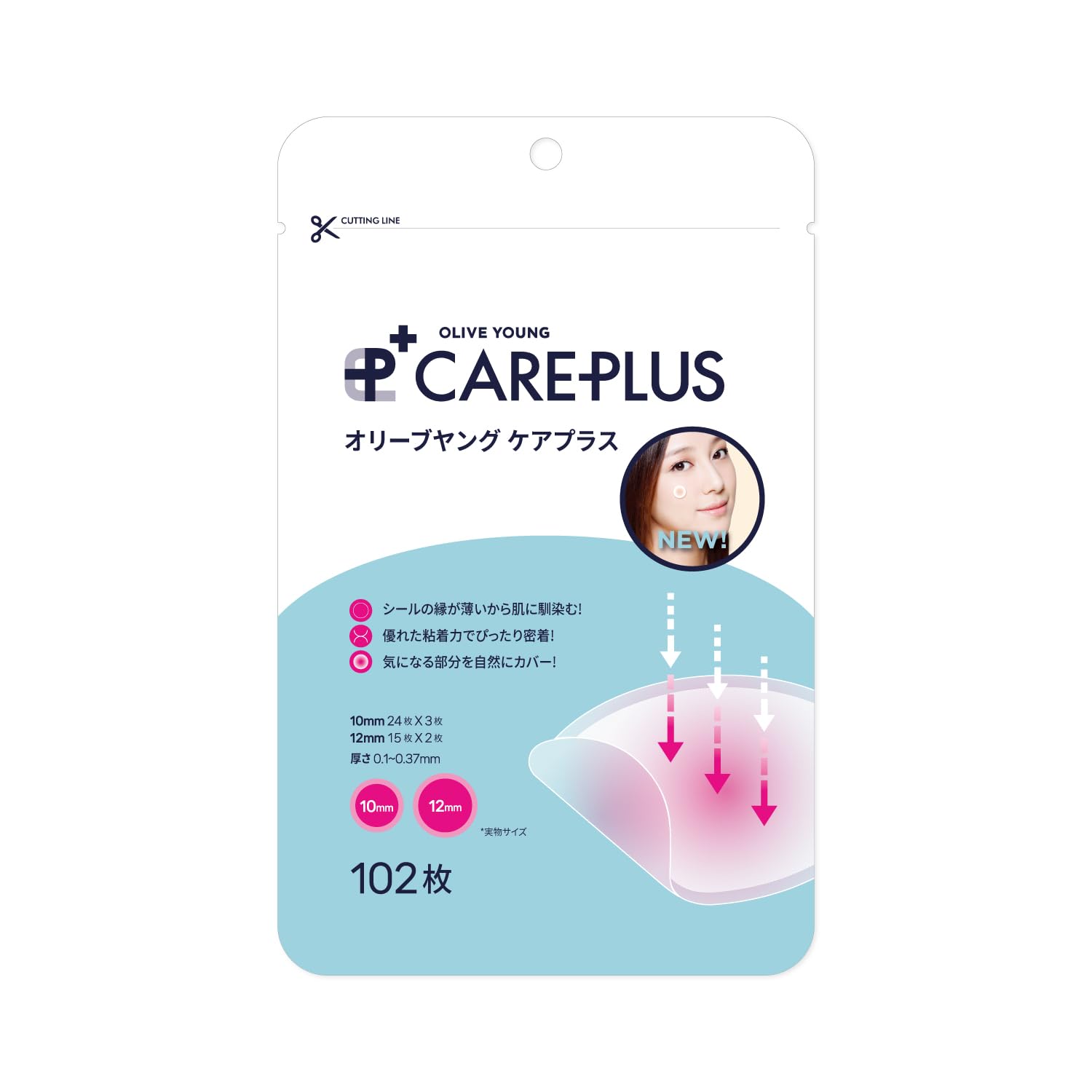 

OLIVE YOUNG Care Plus Spot 102 Acne Patches Patches,