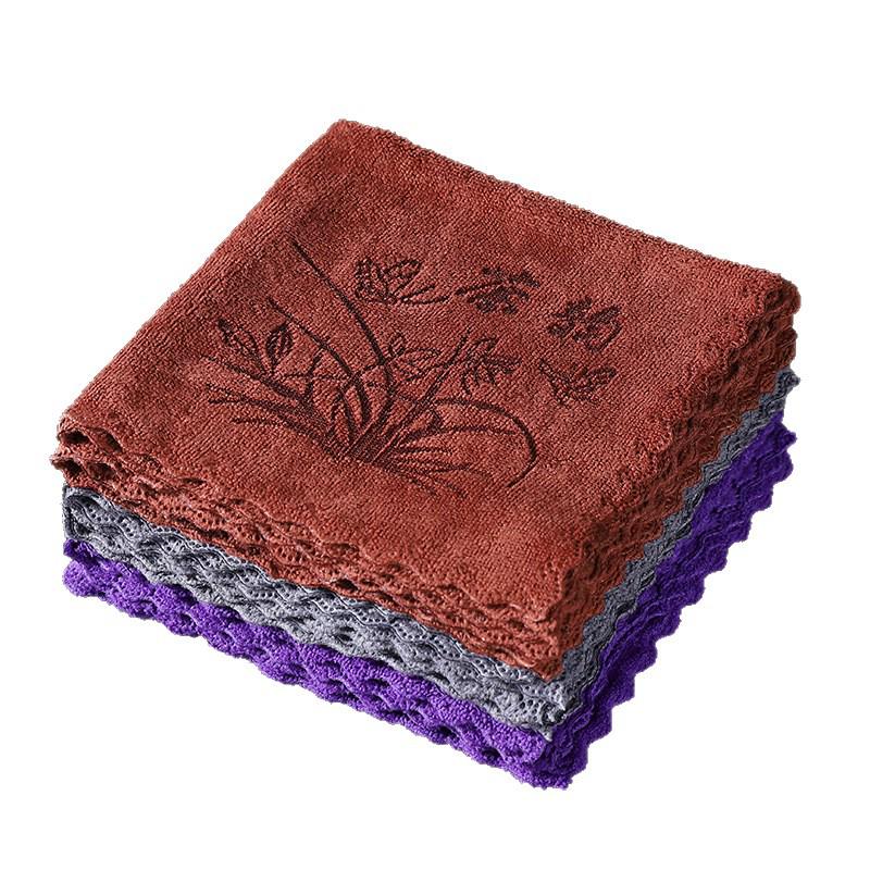 Kung Fu Geschirrtuch - Saugfähig, Verdicktes High-End Zen-Tuch für Teesets & Tabletts