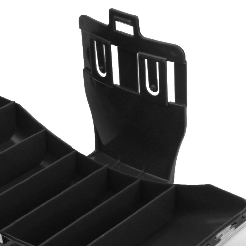 With Belt Fishing Tackle Box Plastic Fishing Tackle Storage Box Baits Storage чёрный