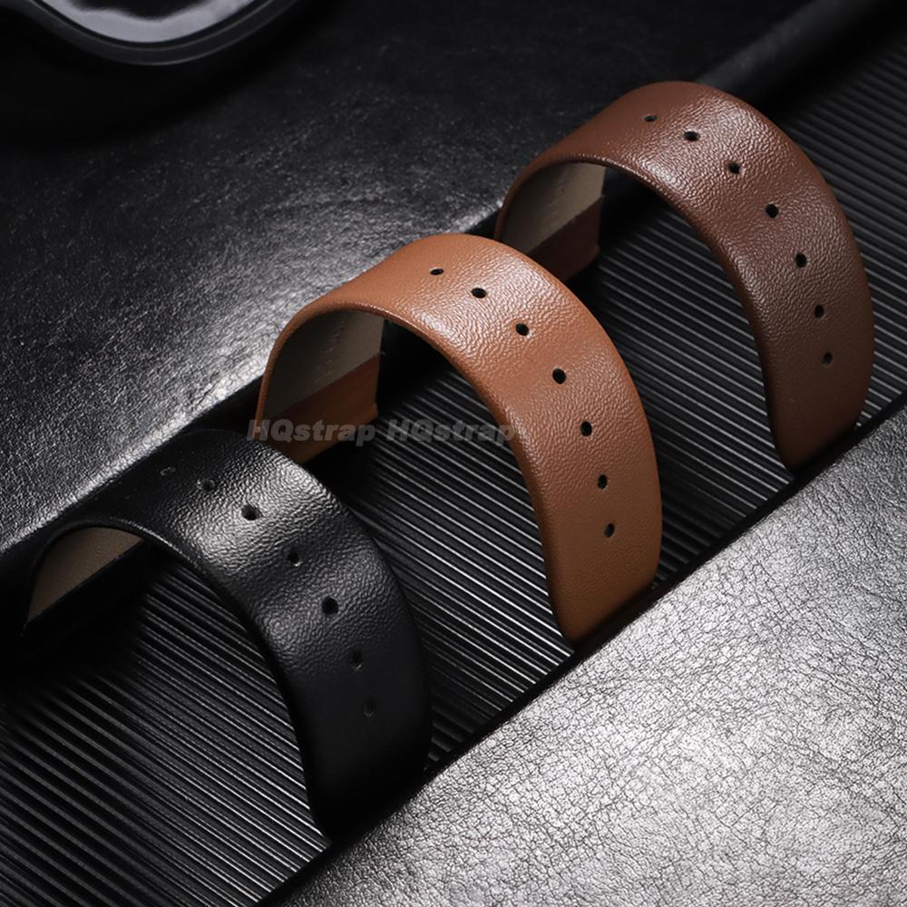 12mm 14mm Ultra-dünnes Leder Uhrenarmband Universelles Weiches Uhrenband 16mm 18mm 19mm 20mm 21mm 22mm Damen Herren Ersatzarmband