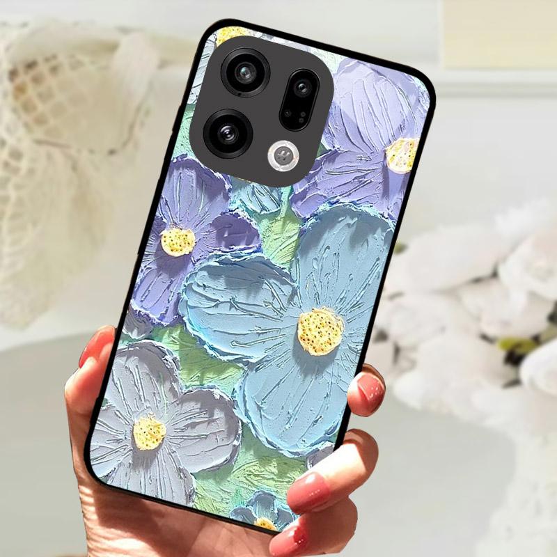 Für OPPO Find X9 Pro Hülle FindX9 PLJ110 Gehärtetes Glas Schutzrückseite Für OPPO Find X 9 X9Pro Handyhülle Stoßfänger Fundas