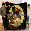 Garden Wall Print 2D Flat Pattern Flannel Blanket High Quality All Seasons Warmth and Comfort Perfect for Christmas Gifts.PMT0914277