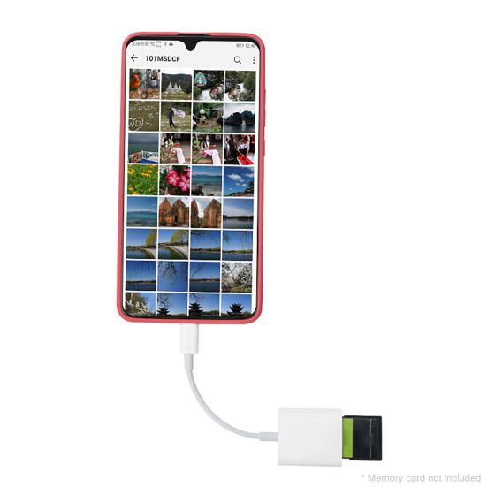 Memory Card Reader Quick Transmission Multifunctional Hot Swap Mobile Phone Type-C Micro-USB SD-Card Reader for Camera