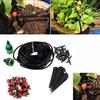 Drip Irrigation Kit Greenhouse Watering System Adjustable Mist Cooling Irrigation Set 5/15/25m Hose Gardening Supplies