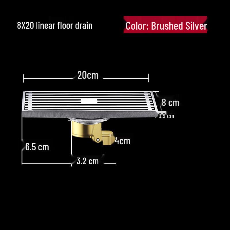 Xuan Yong Copper Bathroom Floor Drain
