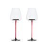 2pcs Hand-blown Champagne Goblet European Style Red Wine Cup Bar Tool Crystal Red Wine Glasses  Gift