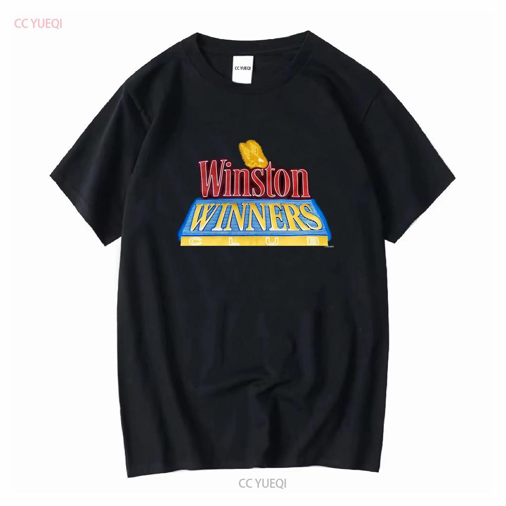 Vintage Winston Cigarettes Winners Club Pocket T Shirt Size L 1995 Vintage Washed Graphic Stretched Designer Clothes