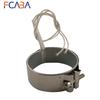 FCABA 60*40mm Mica Band Heater 220V 230W 60mm Inside Diameter Stainless Steel Heating Element for Injection Machine