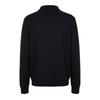 Armani Exchange Mens Knitted Long-Sleeved Polo Shirt