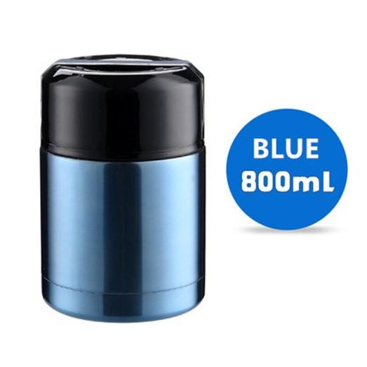 Velká kapacita 800ML/1000ML/1200ML Termoska na oběd Přenosné nerezové nádoby na polévku Vakuové baňky Termohrnek