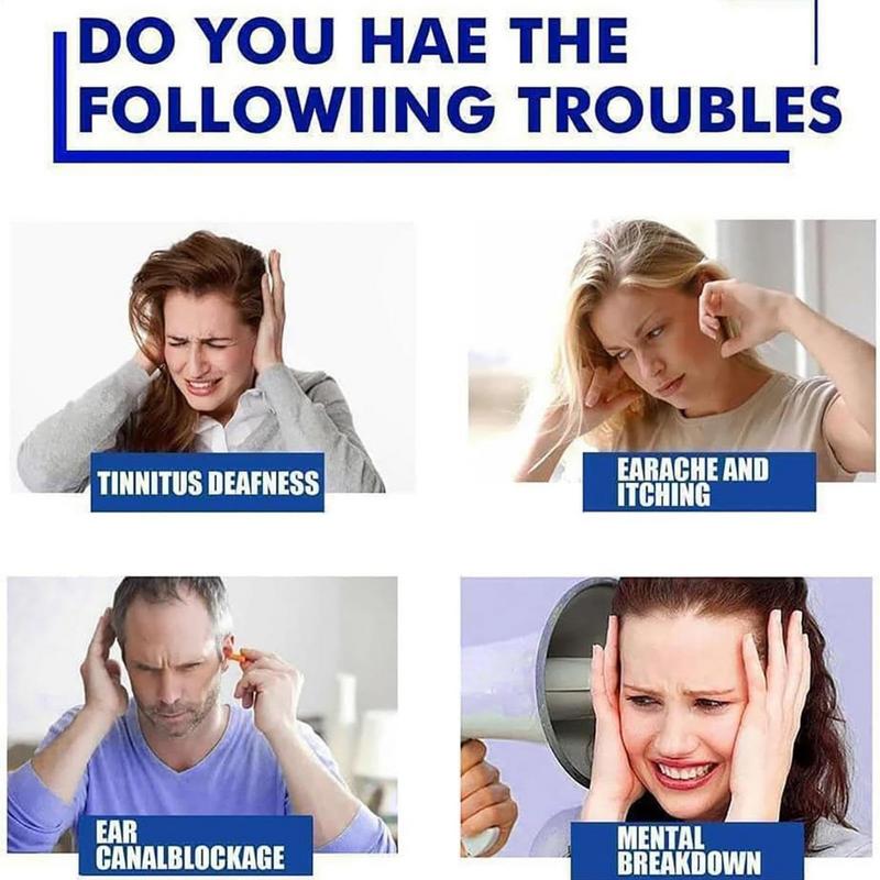 New 30ml Tinnitus Relief Portable Ear Spray Clear Tinnitus Effective Ringing in The Ear Relief Ear Wax Removal Spray Tinnitus