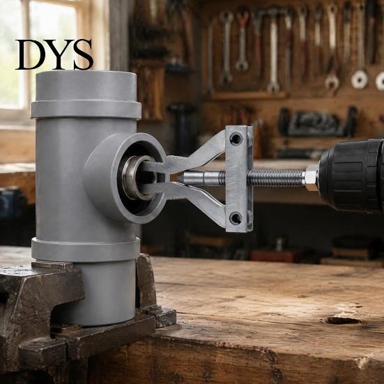 Duscharm-Entfernungswerkzeug Rohrauszieher für 1/2 Zoll 3/4 und 1 Zoll Rohre, Vielseitiges Wasserreparatur-Set Beschädigter Gewindeschneider Sechskant-Schaft Schlagbohrern