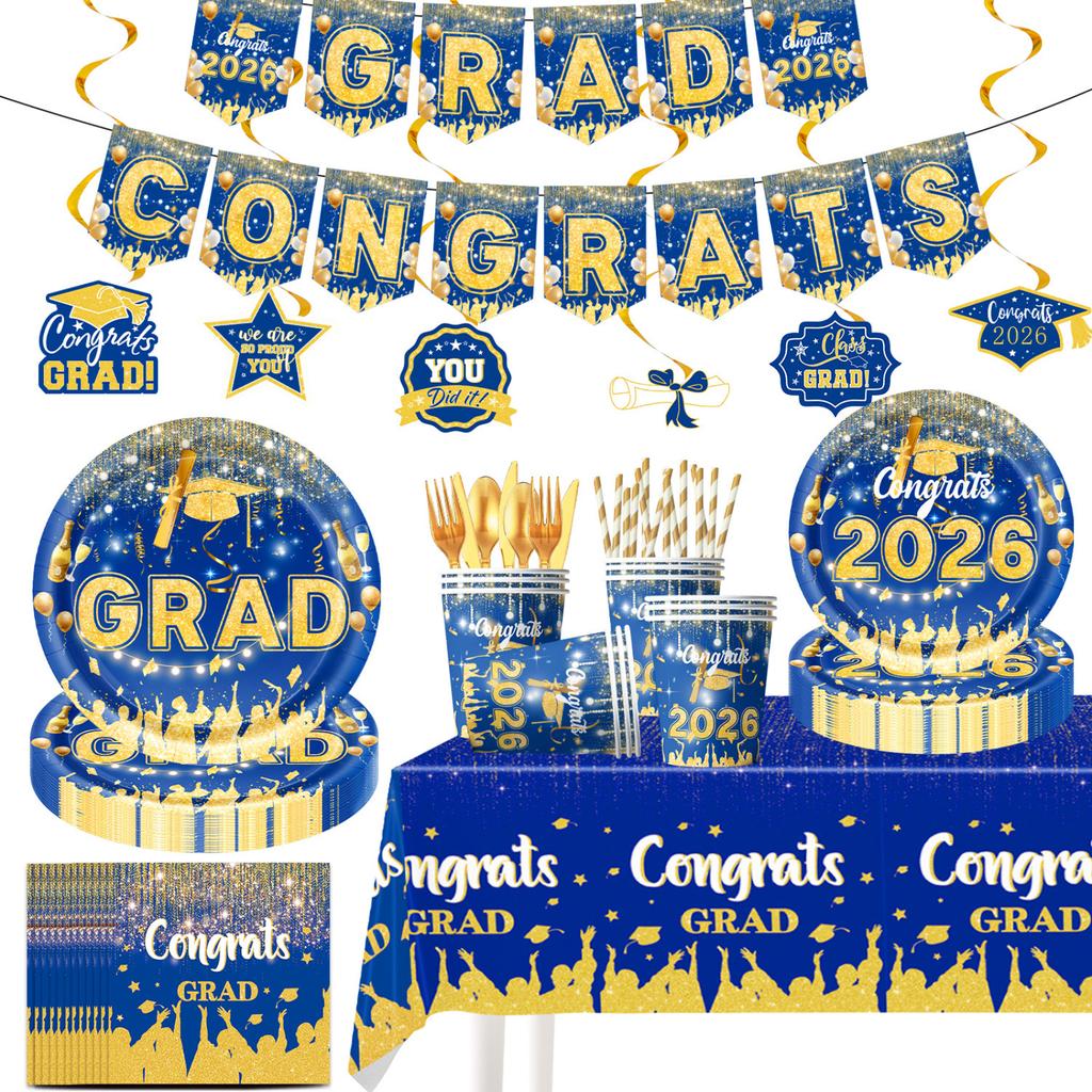 Party Supplies Decorations Birthday Paper Plates Banners Tissues Hanging Ornaments