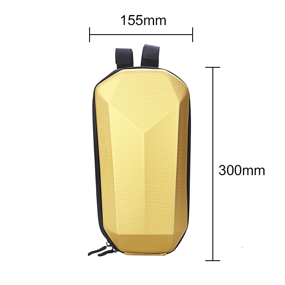 2/3/4L Electric Scooter Storage Bag Waterproof Bicycle Motorcycle Handlebar Hanging Bag Hard Shell Carry Bag Storage Accessories