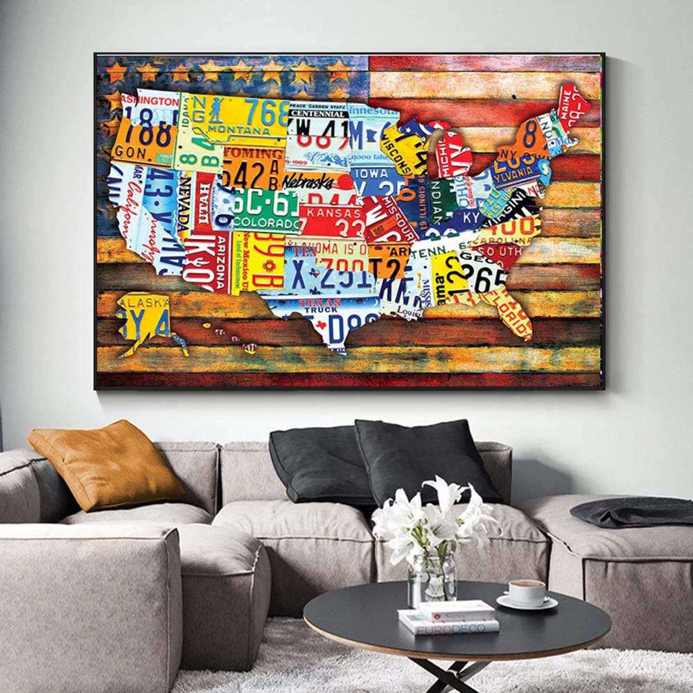 Modern New York City Prints Canvas Art Painting for Room Decoration Oil Painting Paris Street Poster Home Wall Decor Cuadros