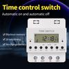 220V 60A/80A/100A Digital Timer Control Switch Weekly Programmable Time Controllor Din Rail Relay Can Set For 168 Hours