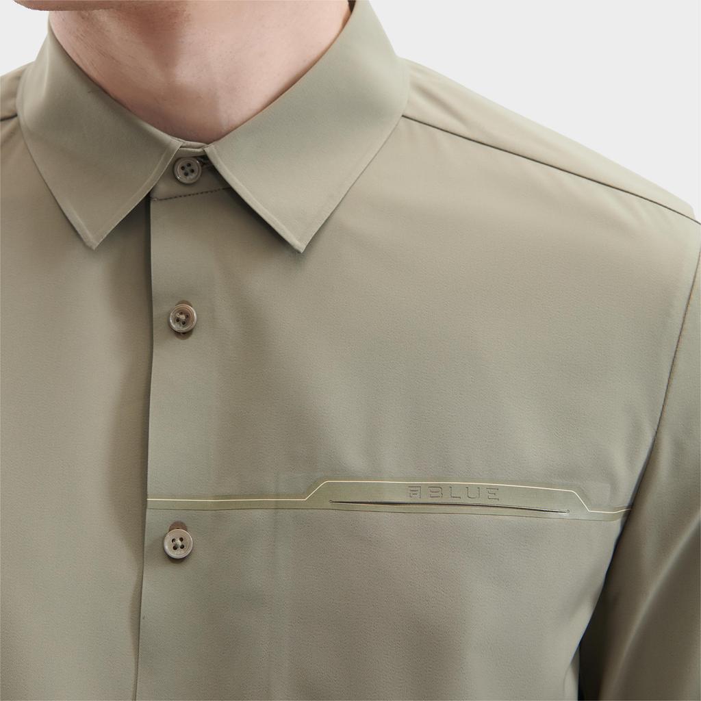 New FILA Shirts Men's Taupe F11M422403FGY