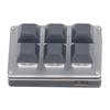 Professional Mechanical Keyboard with 6 Keys USB BT 2.4G Type C Single Handed Wireless Customizable Keyboard
