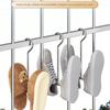 3pcs Stainless Steel U Shaped Shoe Drying Rack Windproof,Quick Dry,Space Saving Wall Mounted Hooks for Outdoor/Indoor Use,Vertical Drying Ventilation,
