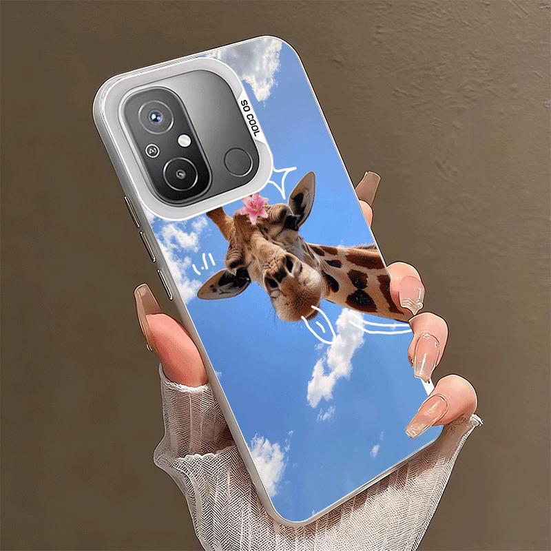 

Giraffe Animal Pattern Shockproof Phone Case for Xiaomi Poco X7 X6 X5 X3 Pro F7 Ultra M8 Redmi 15C 15 14C 13C 12C 10C 13 12 10 Xiaomi Redmi 9A