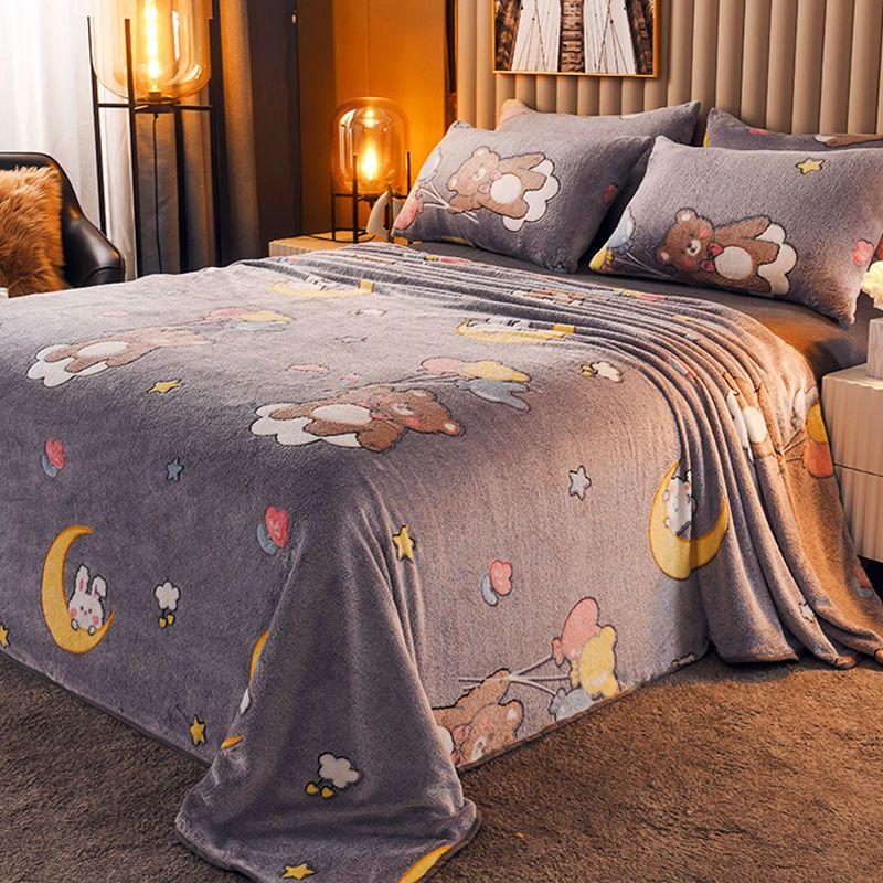 Coperta in Pile Super Morbida in Microfibra per Letto Coperta in Flanella Calda Plaid Coperta Plaid Peluche Copriletto Mantas Biancheria da Letto per Bambini