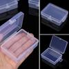 Cutie de plastic Cutie dreptunghiulara Cutie translucida Cutie de ambalare Cutie de depozitare cu capac Cercei Inele margele Organizator de bijuterii