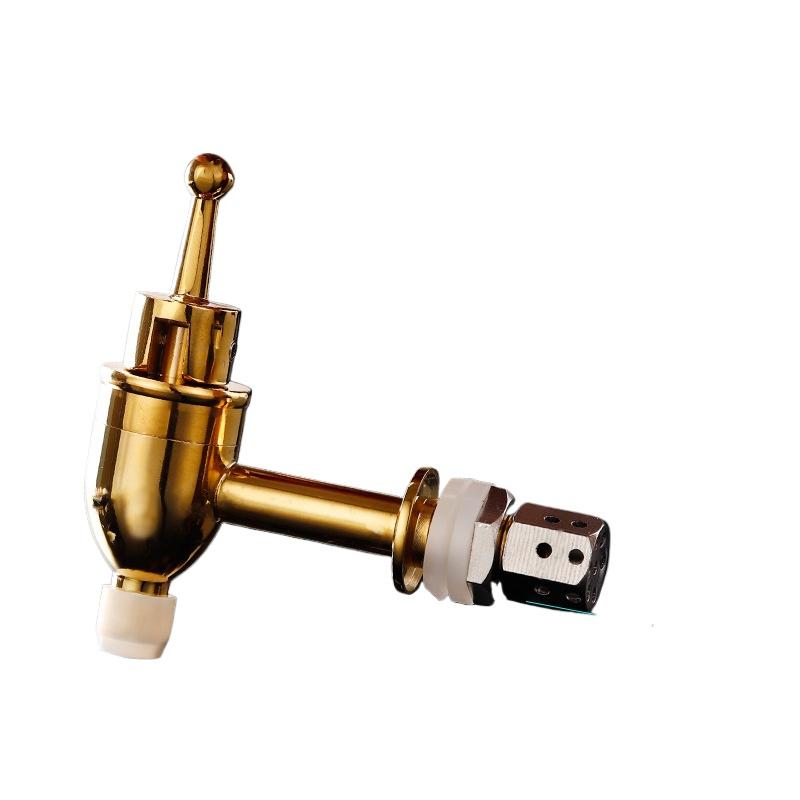 Weinkrug Wasserhahn 304 Edelstahl Wasserhahn Glasflasche Kupfertülle Fassventil Schalter