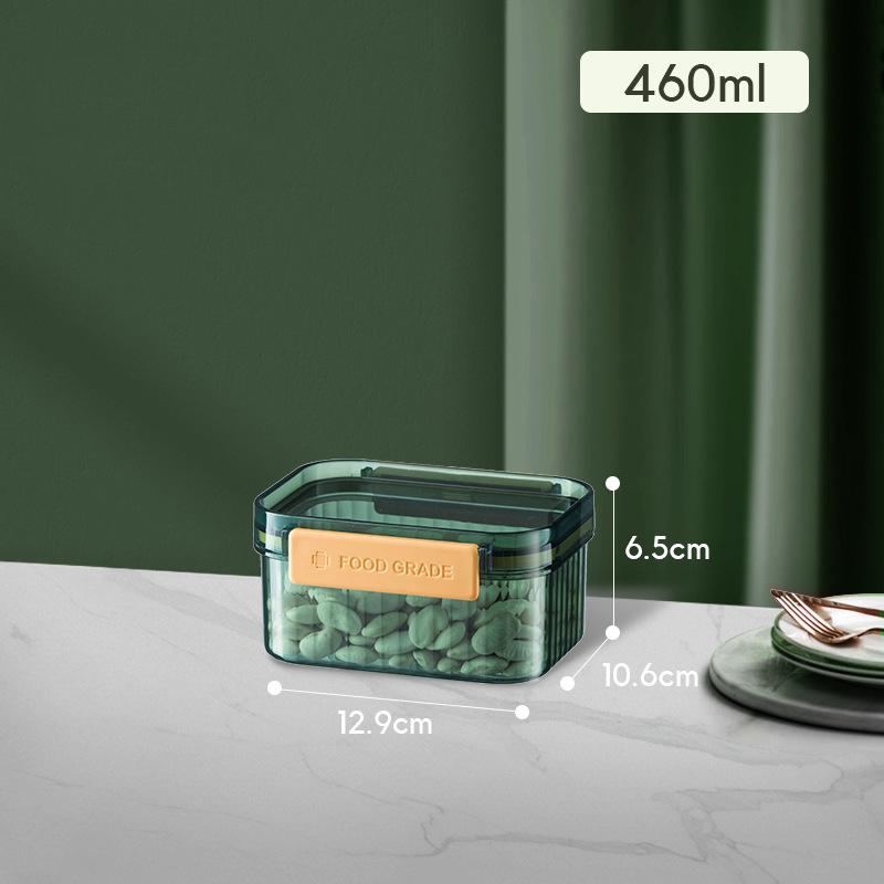 

Пластиковая банка для круп без BPA, прозрачный контейнер для хранения продуктов, многоцелевой штабелируемый органайзер для кухонной кладовой, контейнер для хранения