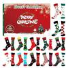 Christmas Sock Advent Calendar Featuring 24 Days of Holiday Countdown and 12 Pairs of Socks for Seasonal Warmth
