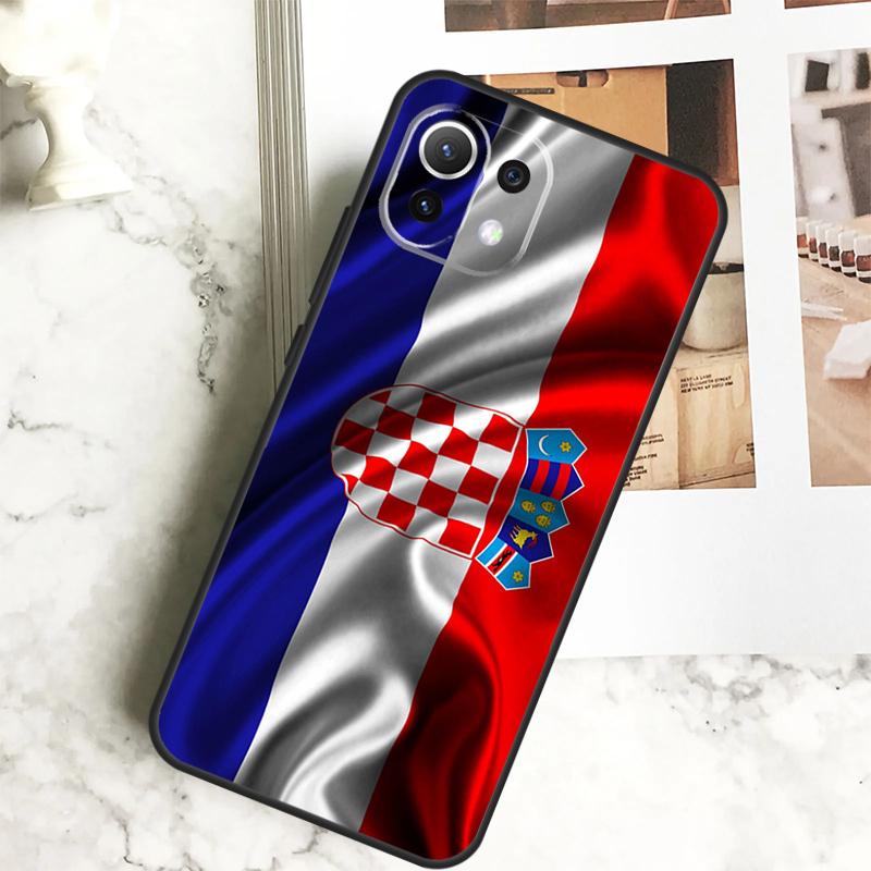 Etui z flagą Chorwacji do POCO X6 M6 Pro X5 X3 M5s F3 F5 Xiaomi 14 Ultra 12 13 Lite 11T 12T 13T Pro Pokrowiec