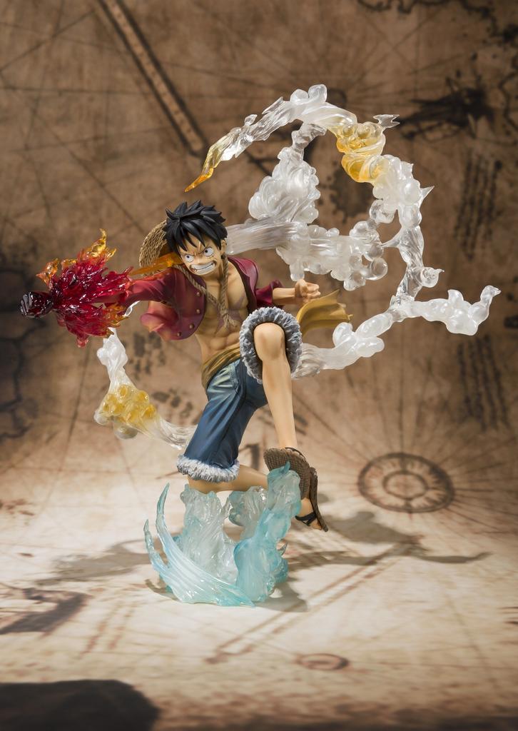 TAMASHII NATIONS Figuarts ZERO Monkey Luffy Gomu Gomu no Fire D. -Battle Ver. Fist-