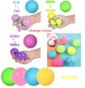 Summer Taba Squishy Egg Yolk Egg Pinch Ball Silicone Water Ball Stress Resistant Transparent Bubble Squeeze Toy Kids Gift