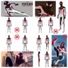 Spider-man Ps5 Miles Morales T.r.a.c.k. Costume da Cosplay Bianco per Adulti