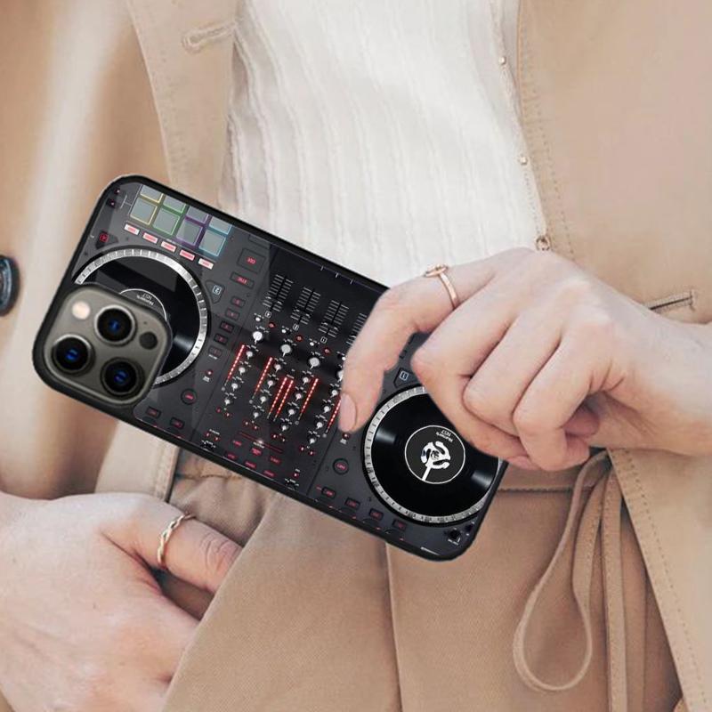 Electronic Music DJ Controller Mixer Magnetic Phone Case For APPLE iPhone 17 Air 16 14 13 12 Pro Max 15 Plus MagSafe Cover
