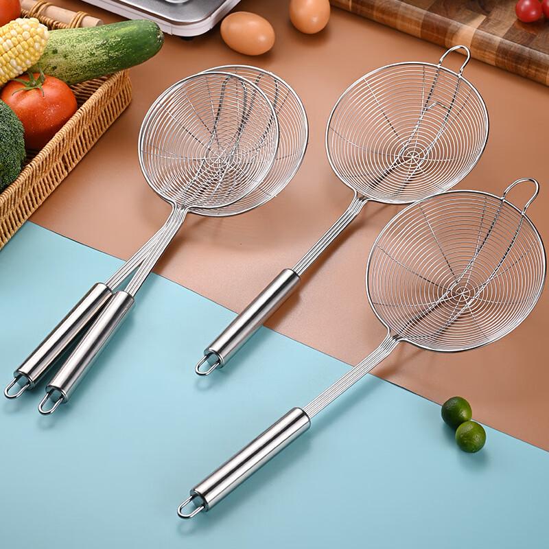 ZhiShi Stainless Steel Reinforced Mesh Skimmer