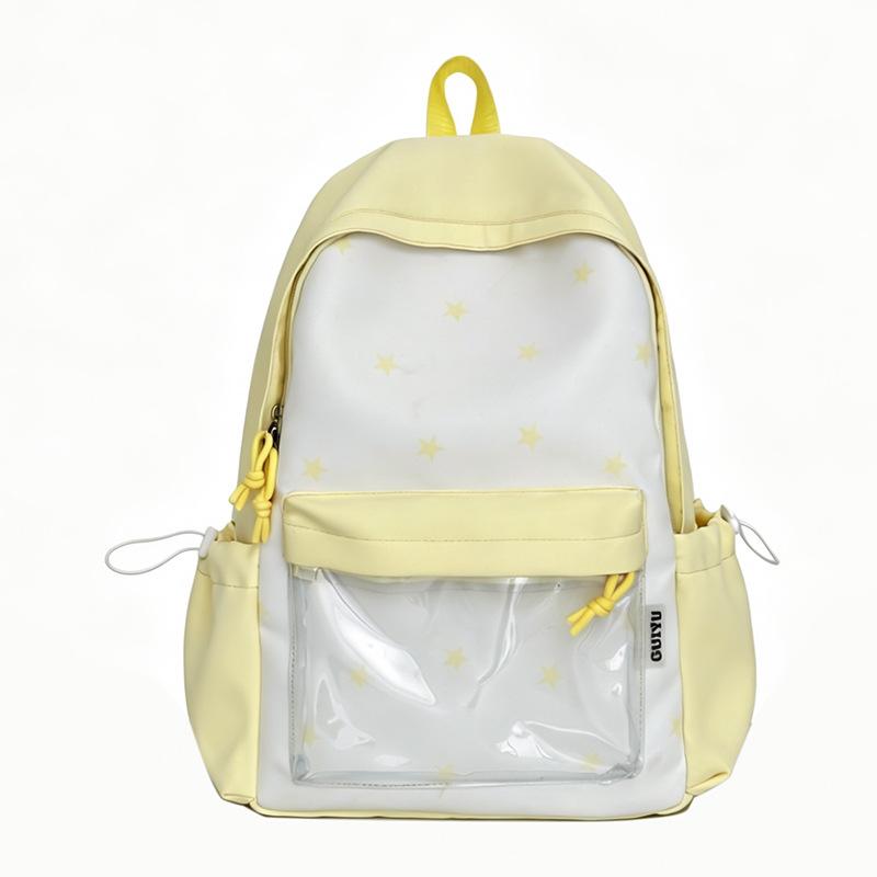 Schoolbag Japanese high-value fresh and sweet cute star backpack 1011 new junior high school students lightweight travel backpack
