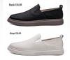 3315 Unisex Cowhide Loafers: Slip-on, Low-top, Casual, Handmade Shoes for Spring & Summer.