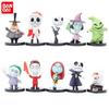 10 ks/sada Nightmare Sally Jack Skellington Vánoční Anime Figurka PVC Model Vinylová Figurka Halloweenský Dárek Akční Figurka Hračky